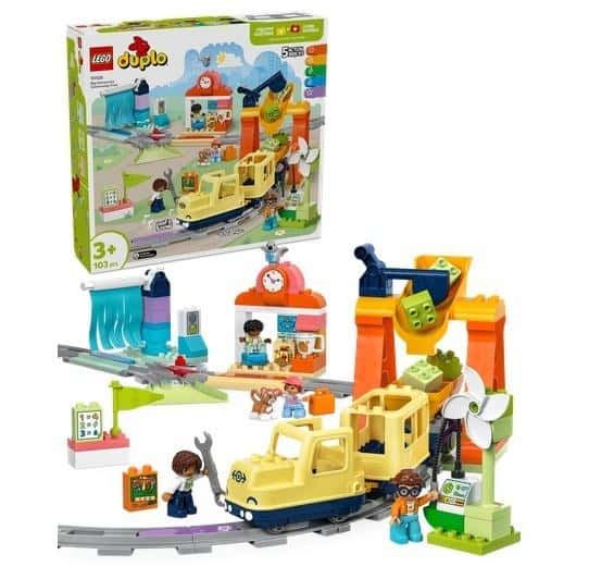 LEGO DUPLO Big Interactive City Train - creative fun for 3-year-olds