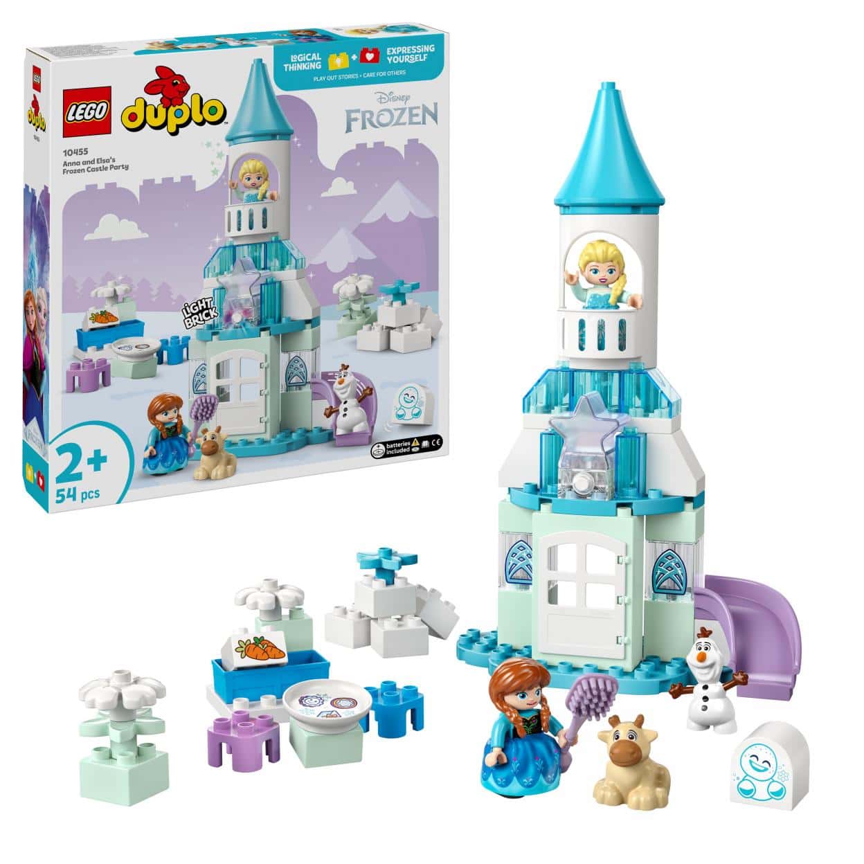 LEGO DUPLO Anna and Elsa's Frozen Castle Party - creative fun for kids