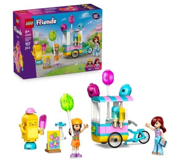 LEGO Friends Ice Cream and Balloon Stand - creative fun for kids