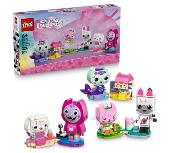 LEGO Gabby's Dollhouse - Gabby's cat friends to build