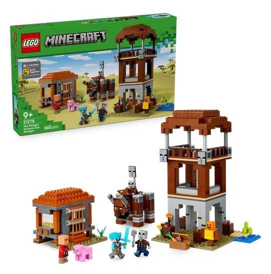 LEGO Minecraft The Ruined Portal Hideout - A set full of adventures