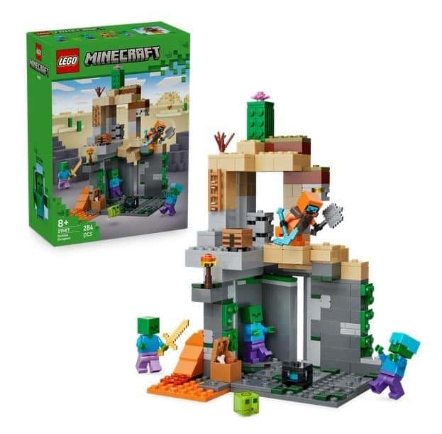 LEGO Minecraft Zombie Cave - building set 284 pieces