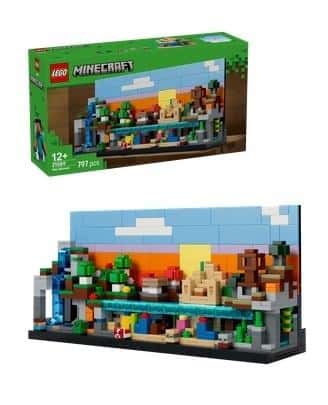LEGO Minecraft Mini Biomes - Building set for Minecraft fans