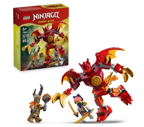LEGO NINJAGO 71851 Kai’s Dragon Mech Battle Pack