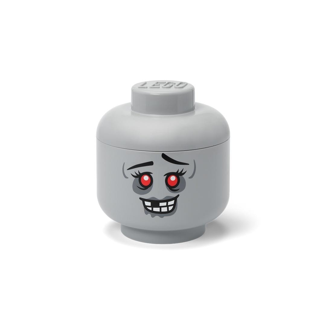 LEGO Storage Brick Head Zombie Small - Halloween