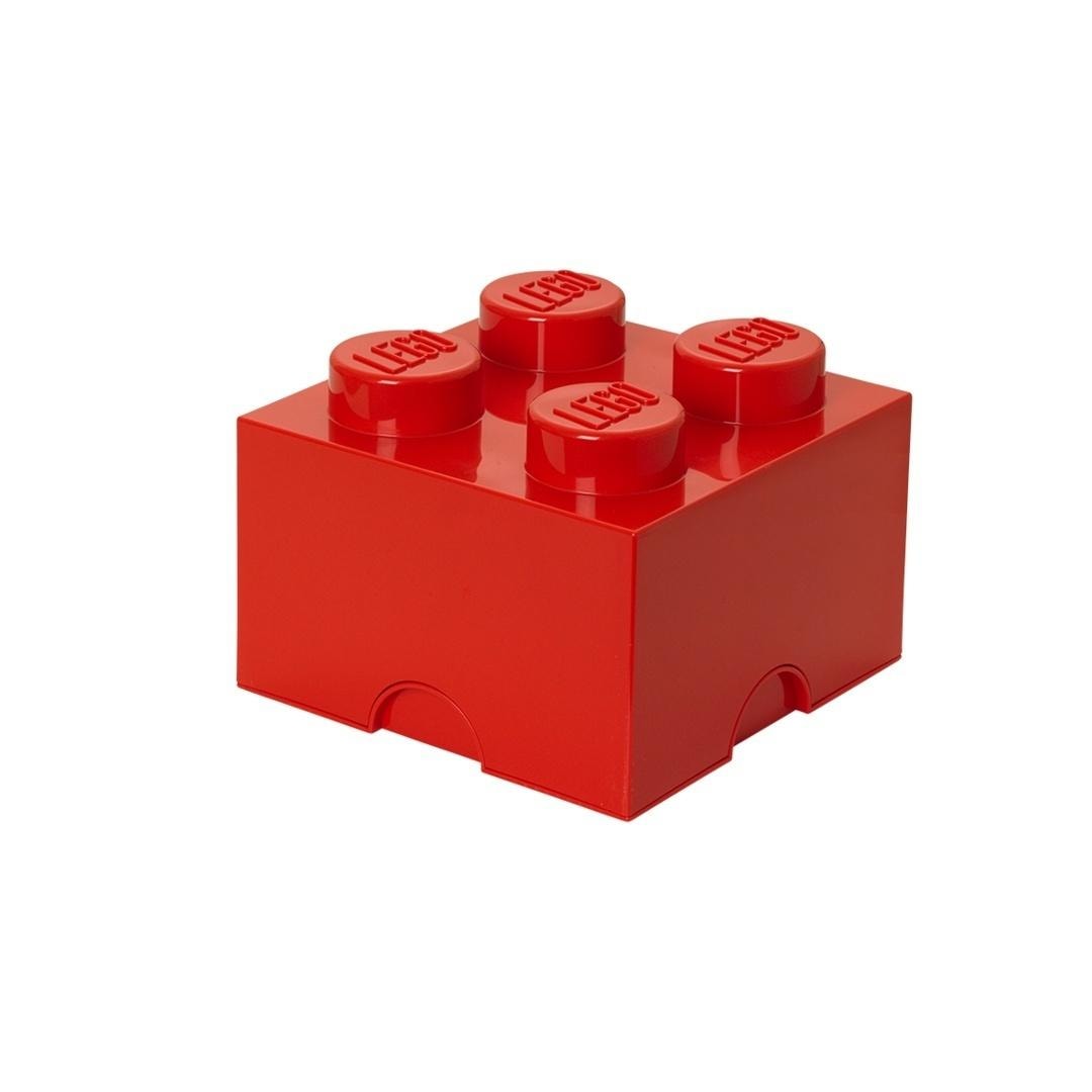 LEGO Brick Four Container red - perfect for storing toys