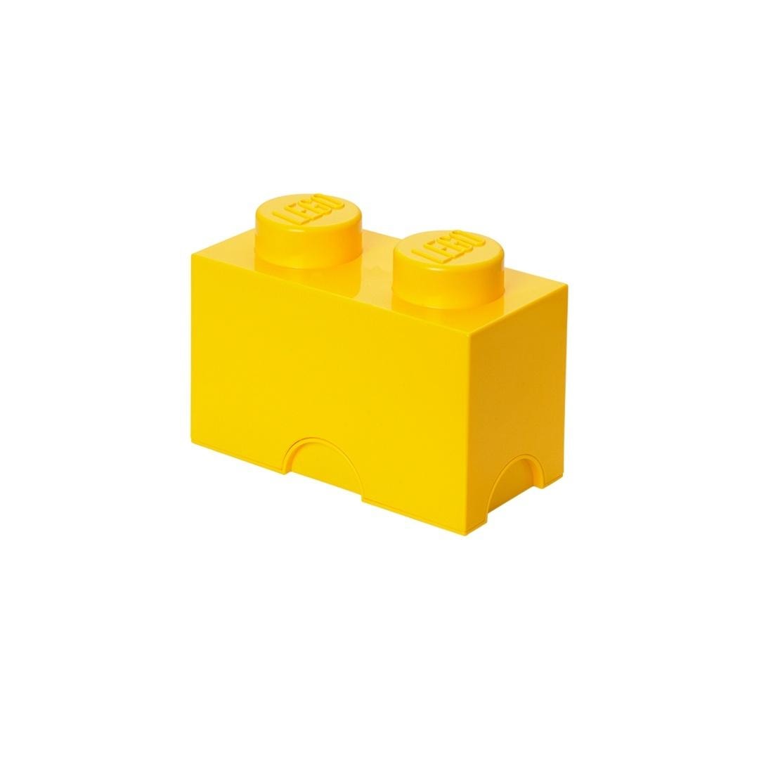 LEGO Storage Brick 2 Yellow - perfect for storing toys