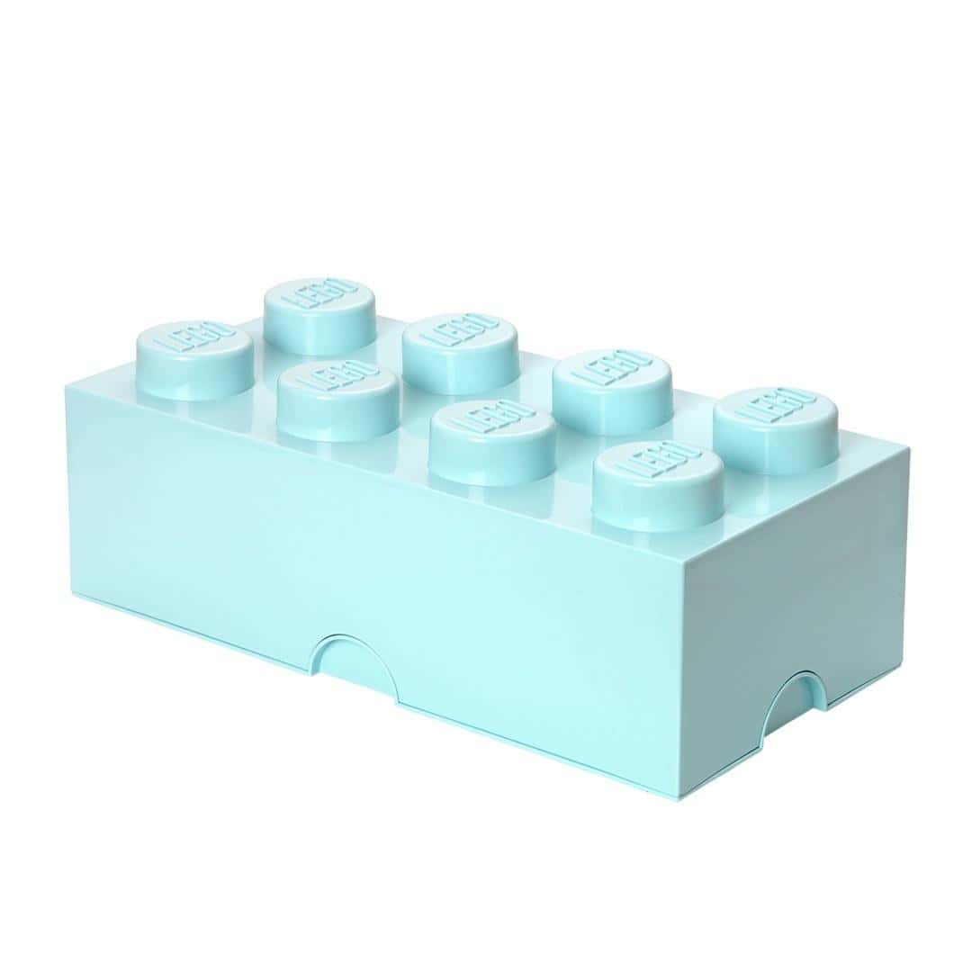 Lego Storage Box Brick 8 Marine Blue - ideal for storing toys