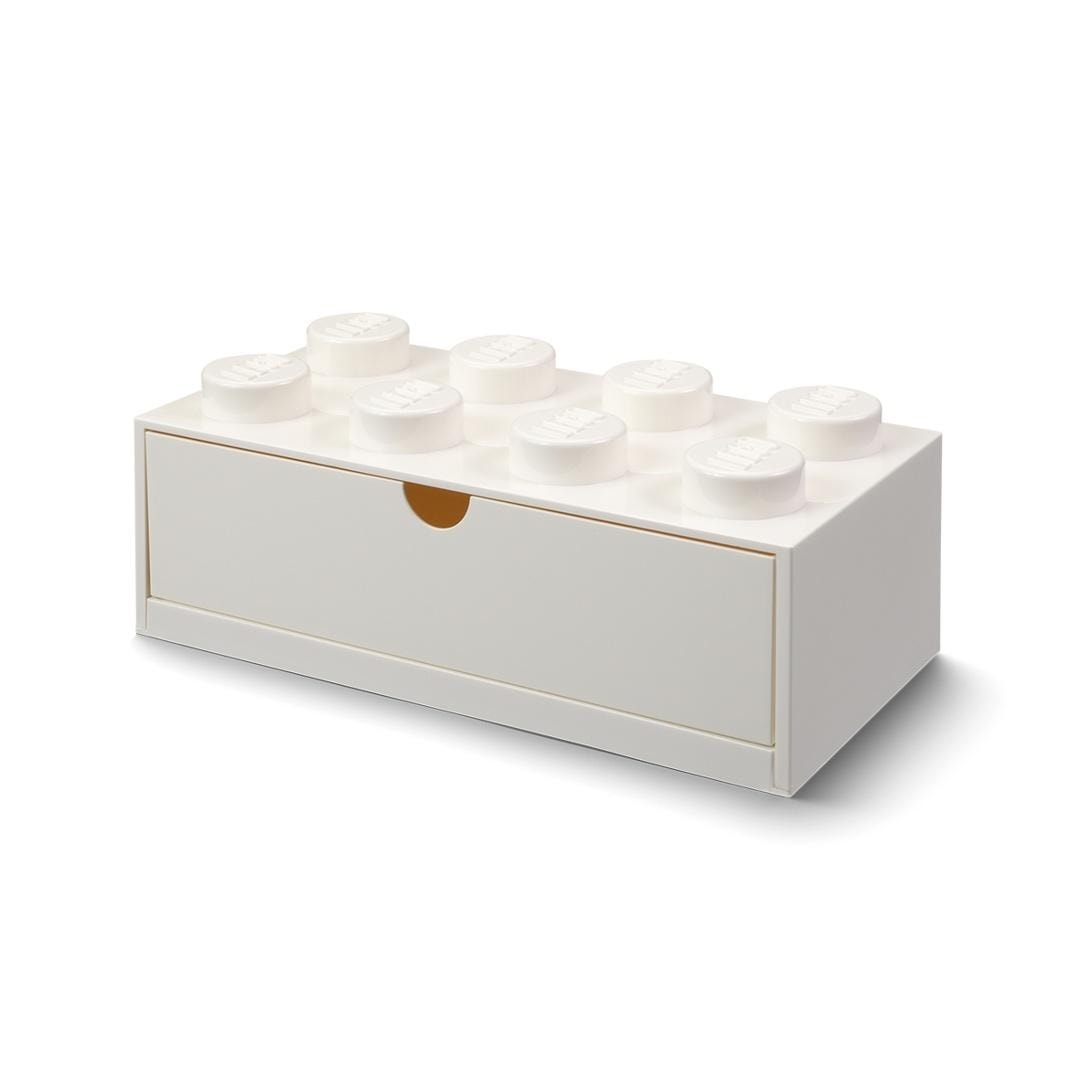 LEGO Storage Brick with Drawer 8 White - perfect for storage
