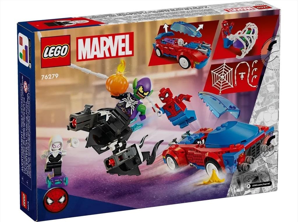 LEGO(R) Marvel Super Heroes Spider-Man Race Car and Green Goblin - Set for fans