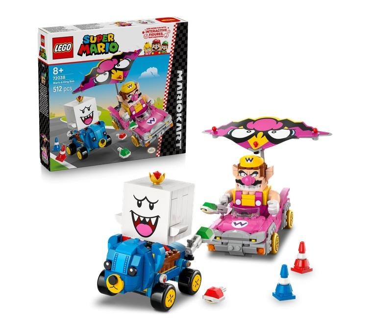 LEGO Super Mario Mario Kart - Wario and King Boo - Racing set 512 pieces