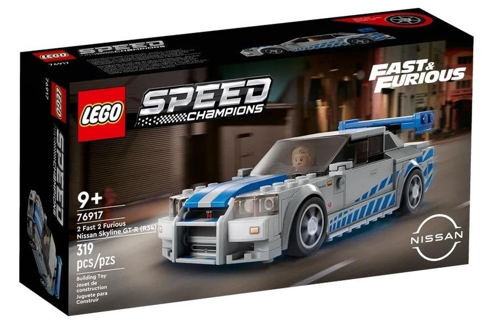 LEGO Speed Champions Nissan Skyline GT-R (R34) - Build a legend!
