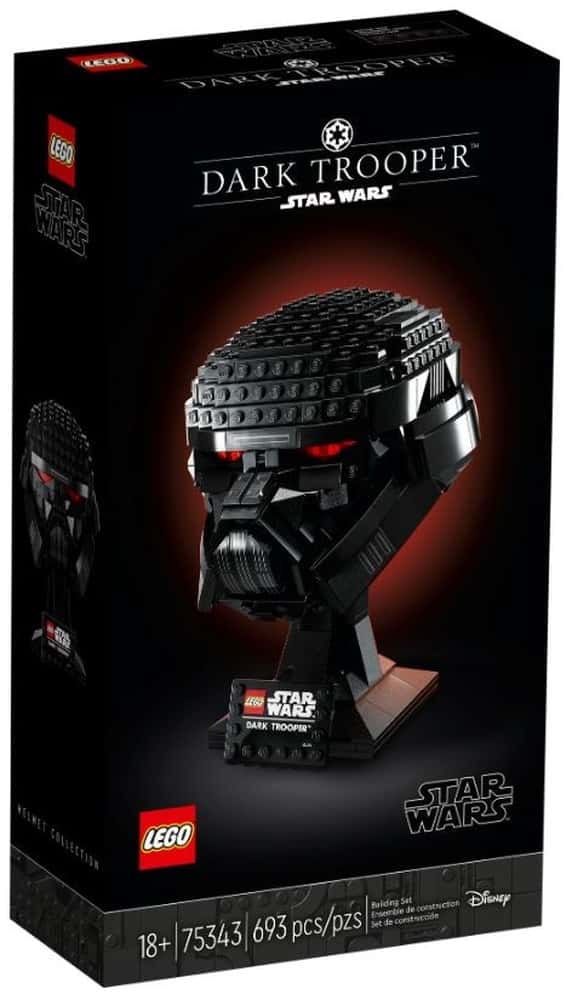 LEGO Star Wars Dark Trooper Helmet - build the legendary helmet