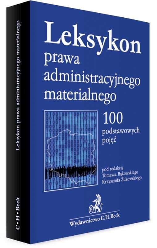 Lexicon of Substantive Administrative Law - for law students