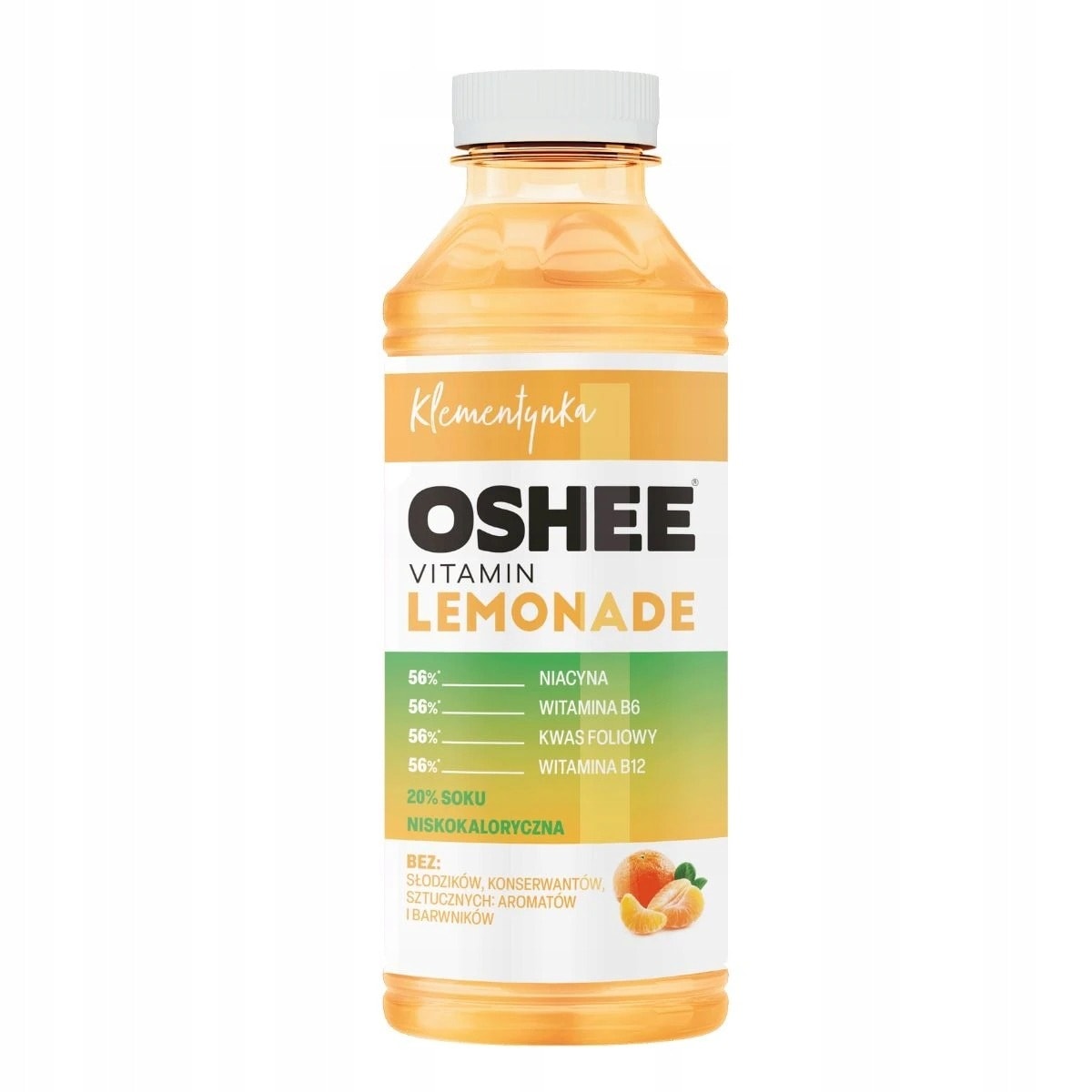 Oshee Lemonade Clementine 555ml - Refreshing Citrus Drink