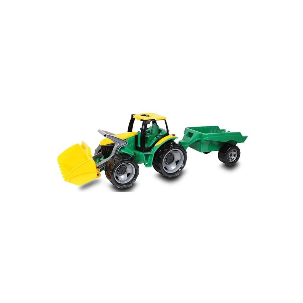 Lena Gigant Tractor with trailer and dozer - Discover the fun!