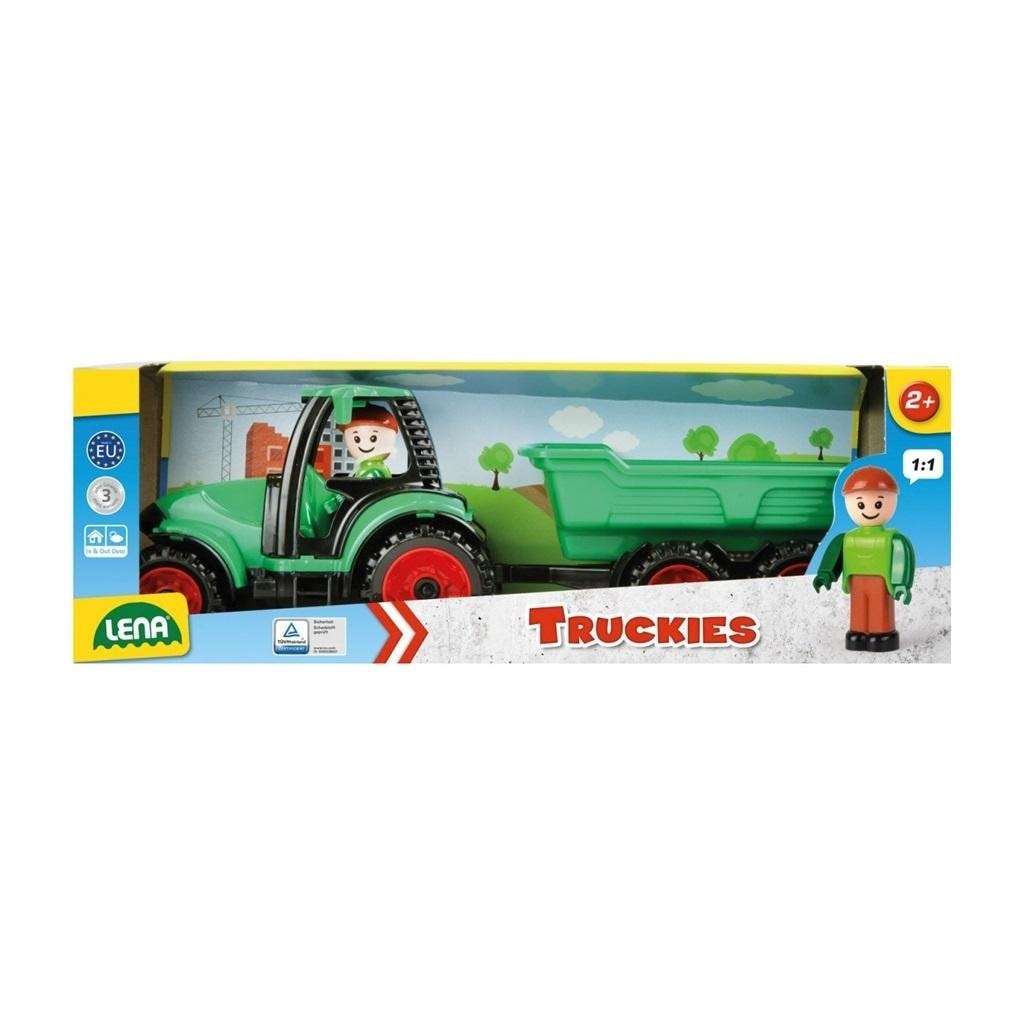 Lena Truckies Tractor with Trailer - perfect for the sandbox