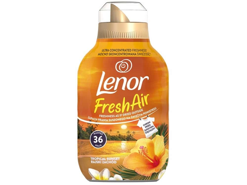 Lenor Tropical fabric softener - tropical freshness in every wash
