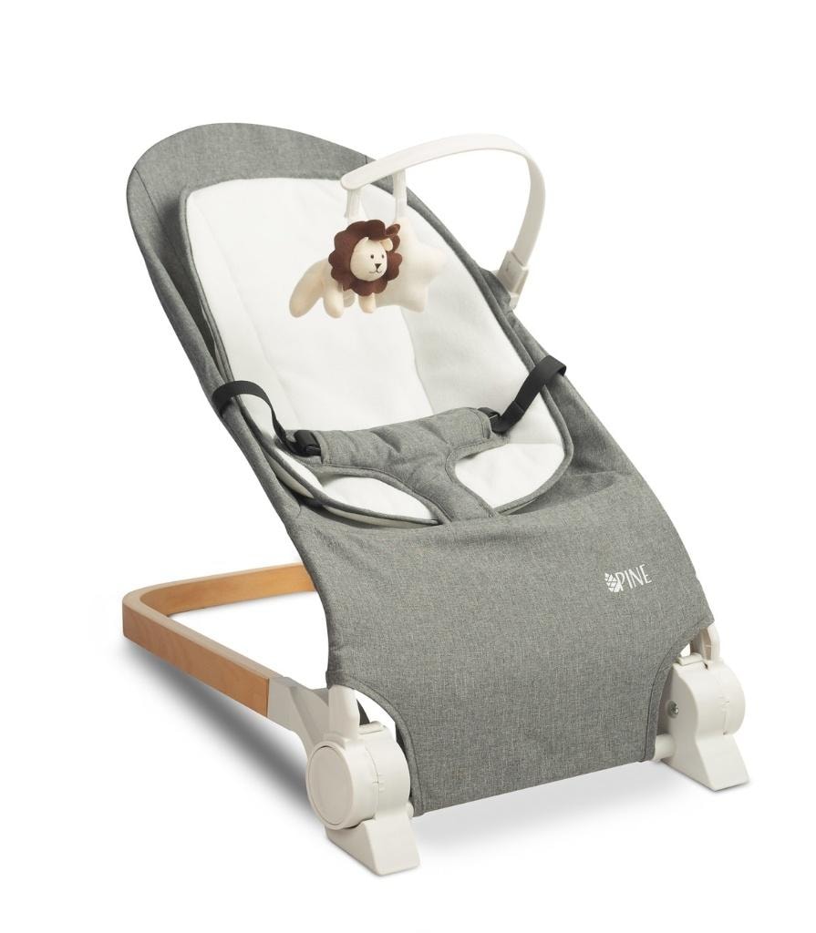 Caretero Pine grey - Baby bouncer up to 12 kg