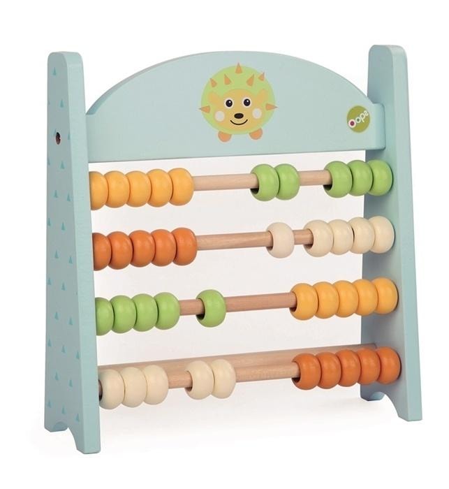 Oops Wooden Abacus Hedgehog - Educational toy for children