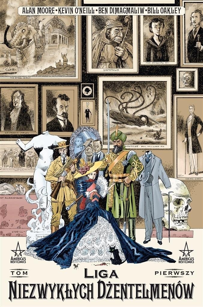 The League of Extraordinary Gentlemen Volume 1 Comic Alan Moore Kevin O'Neill