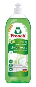 Frosch Lime Dishwashing Liquid - Freshness and cleanliness with every wash