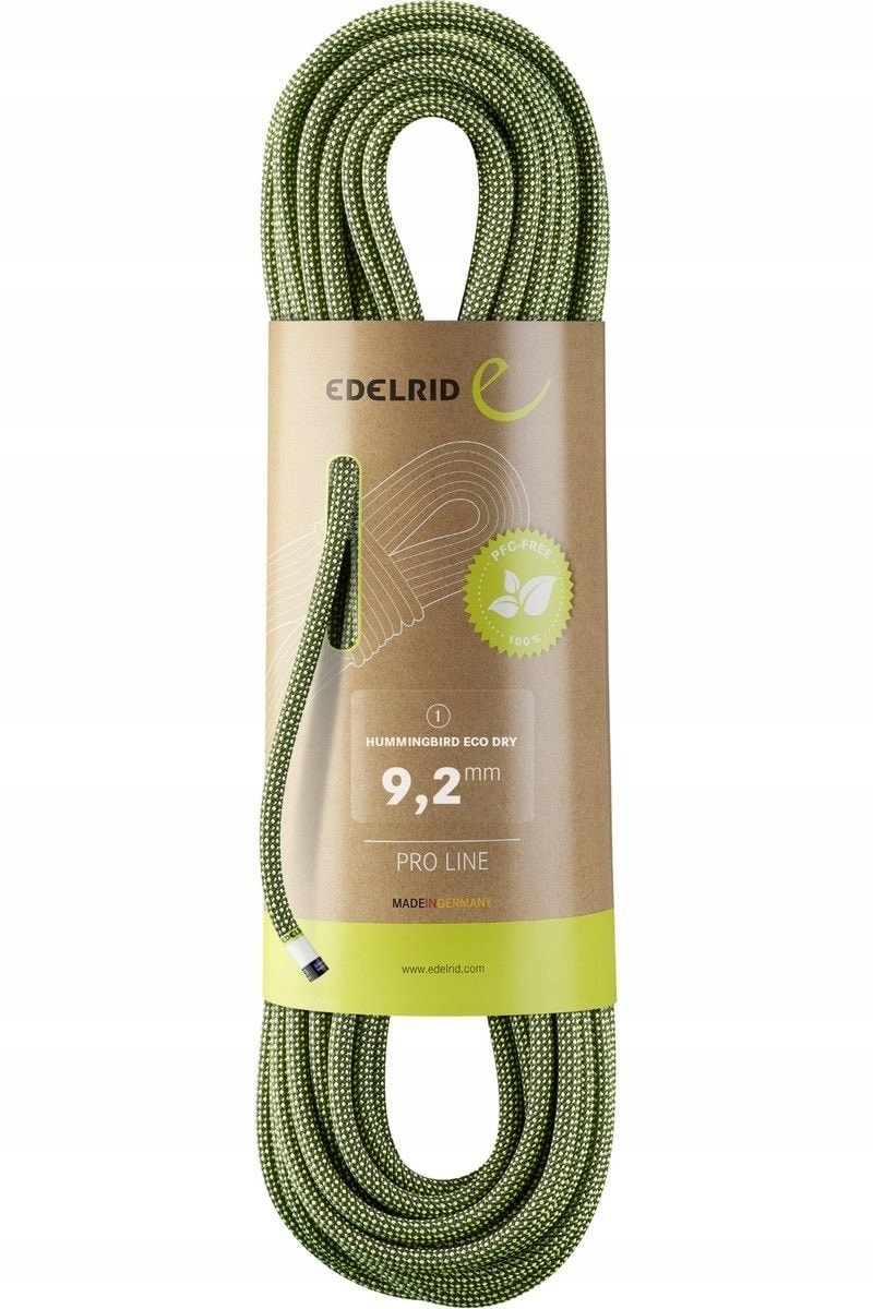 Edelrid Hummingbird Eco Dry 9.2 mm 80 m - Climbing Rope