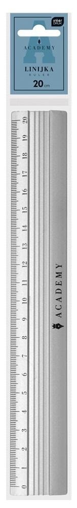 Academy Aluminum Ruler 20 cm - precise drawing tool