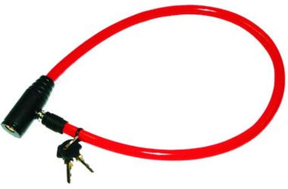 Bicycle security cable lock 600 mm – safety in various colors