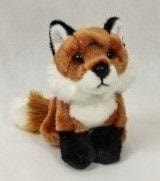 Sitting Fox 18cm - charming decorative figurine