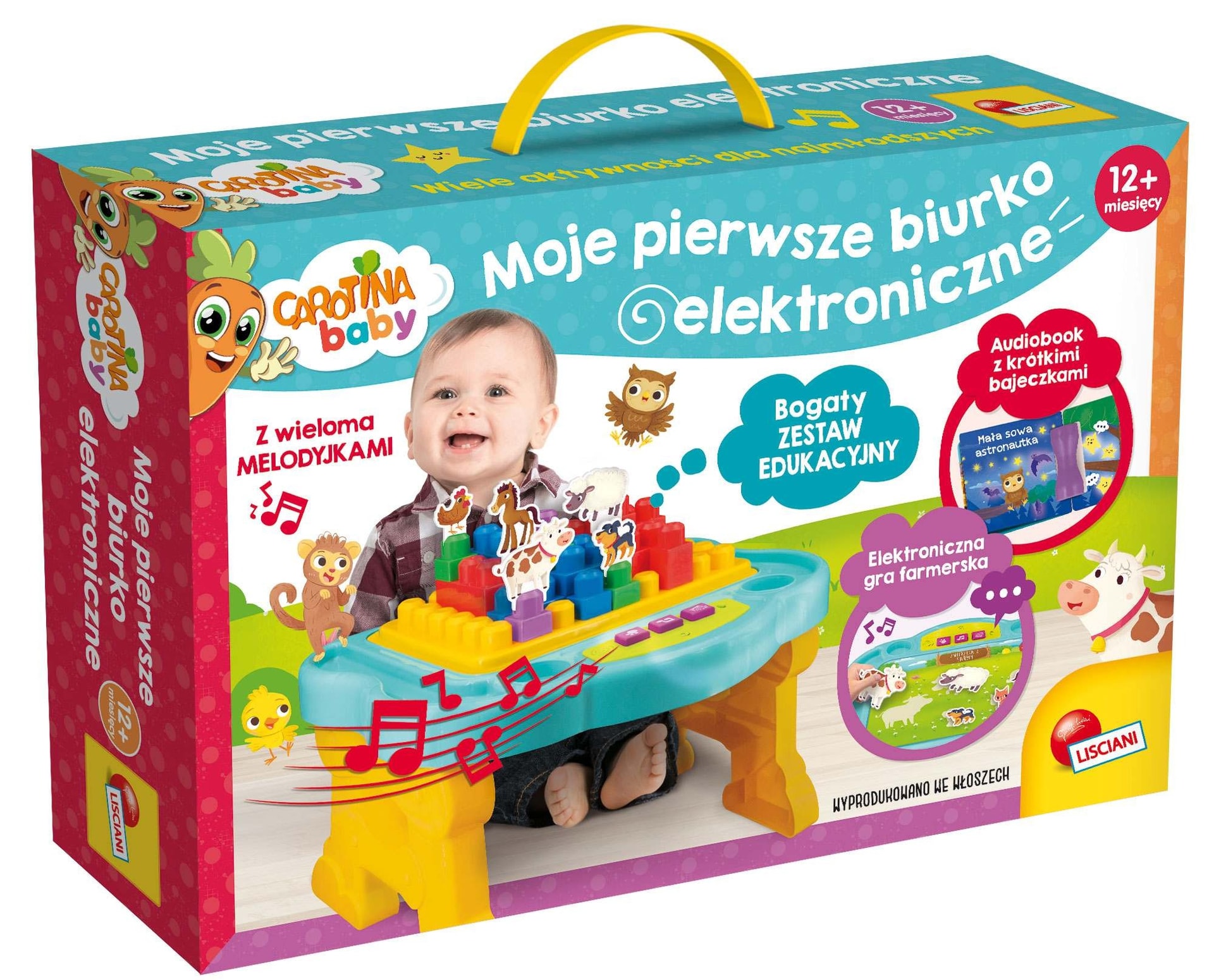 Carotina Baby - My first electronic desk - perfect for learning and playing!