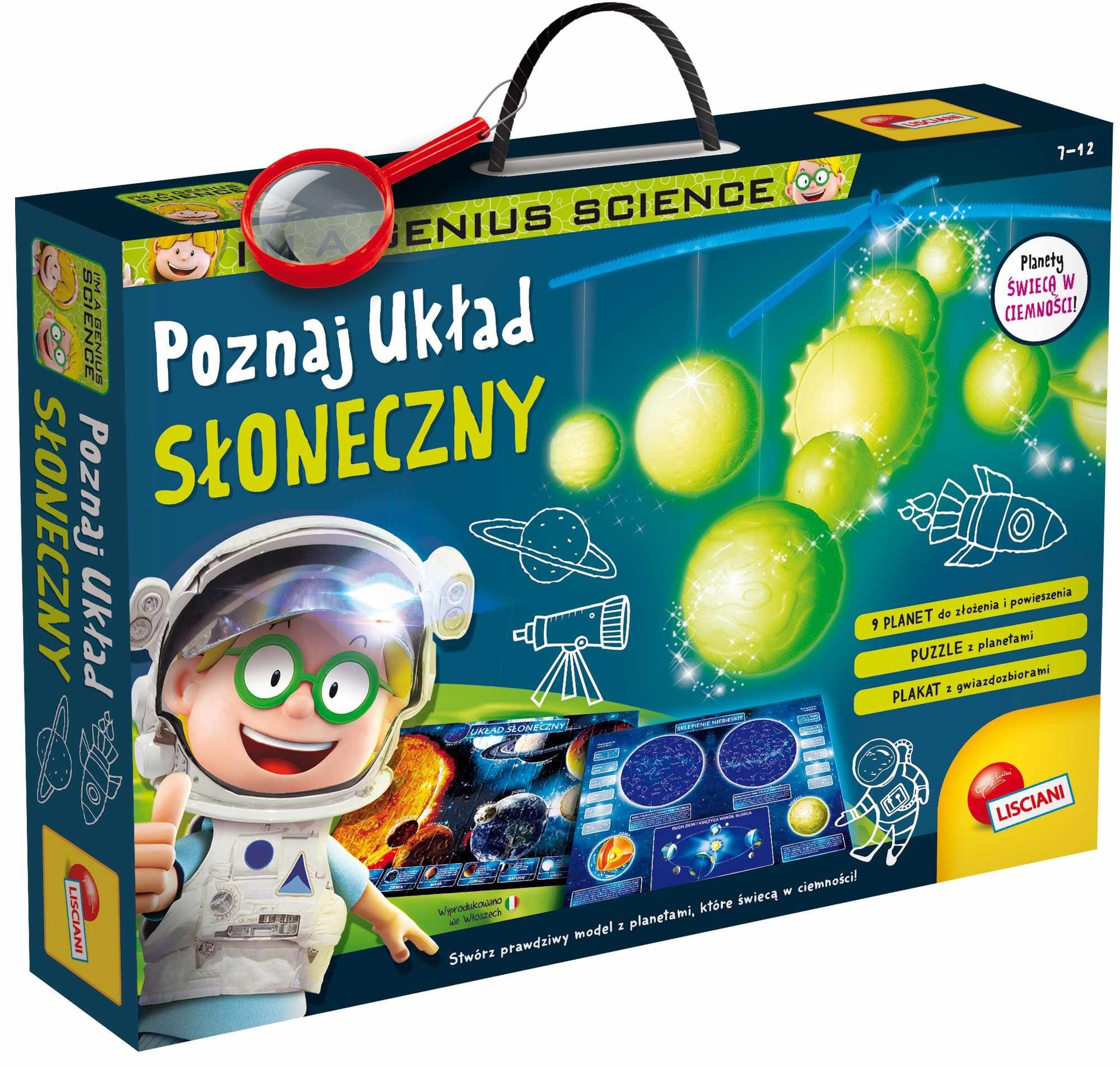 Little Genius - Discover the Solar System - Educational set with model and puzzle