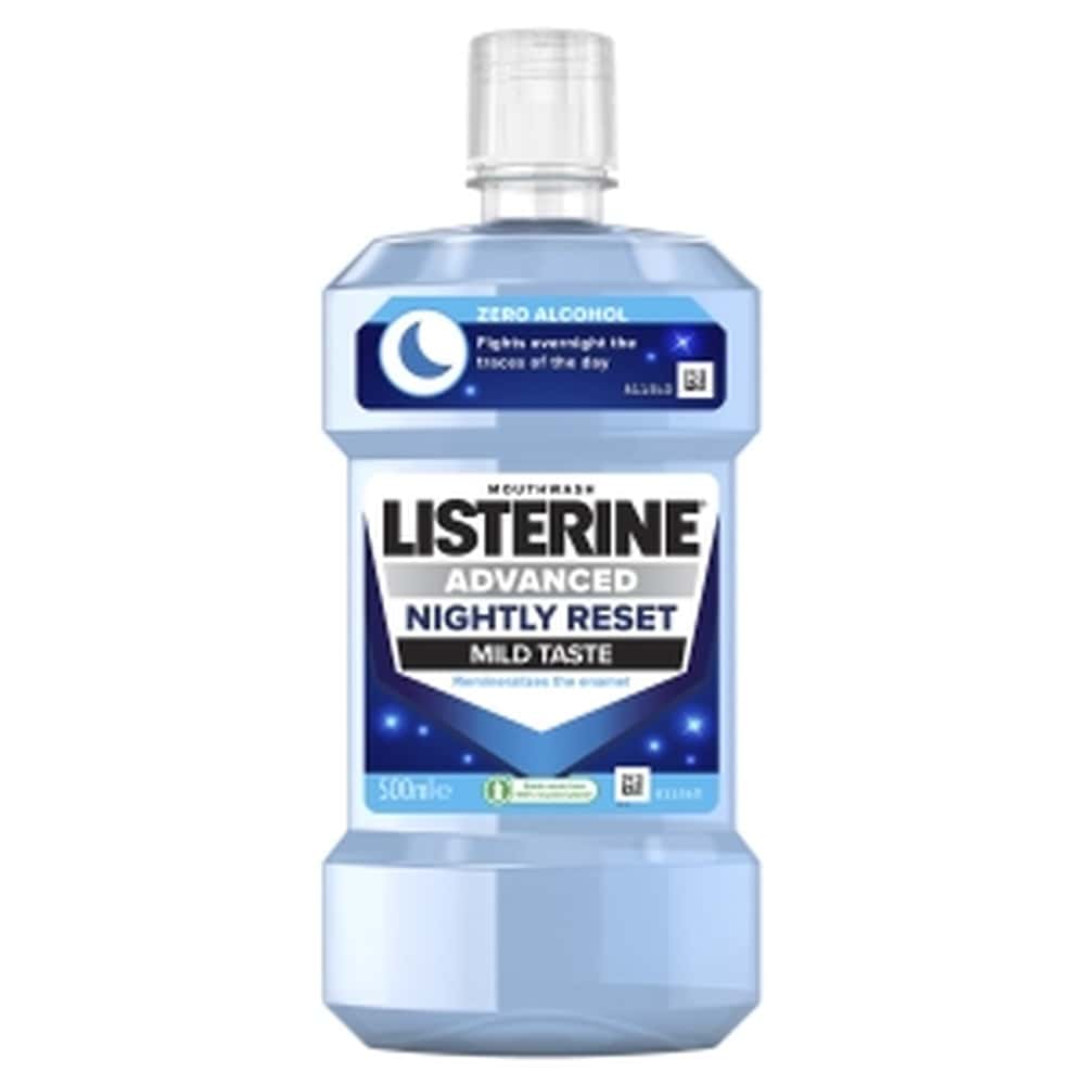 Listerine Advanced Nightly Reset - Mouthwash 500 ml for fresh breath