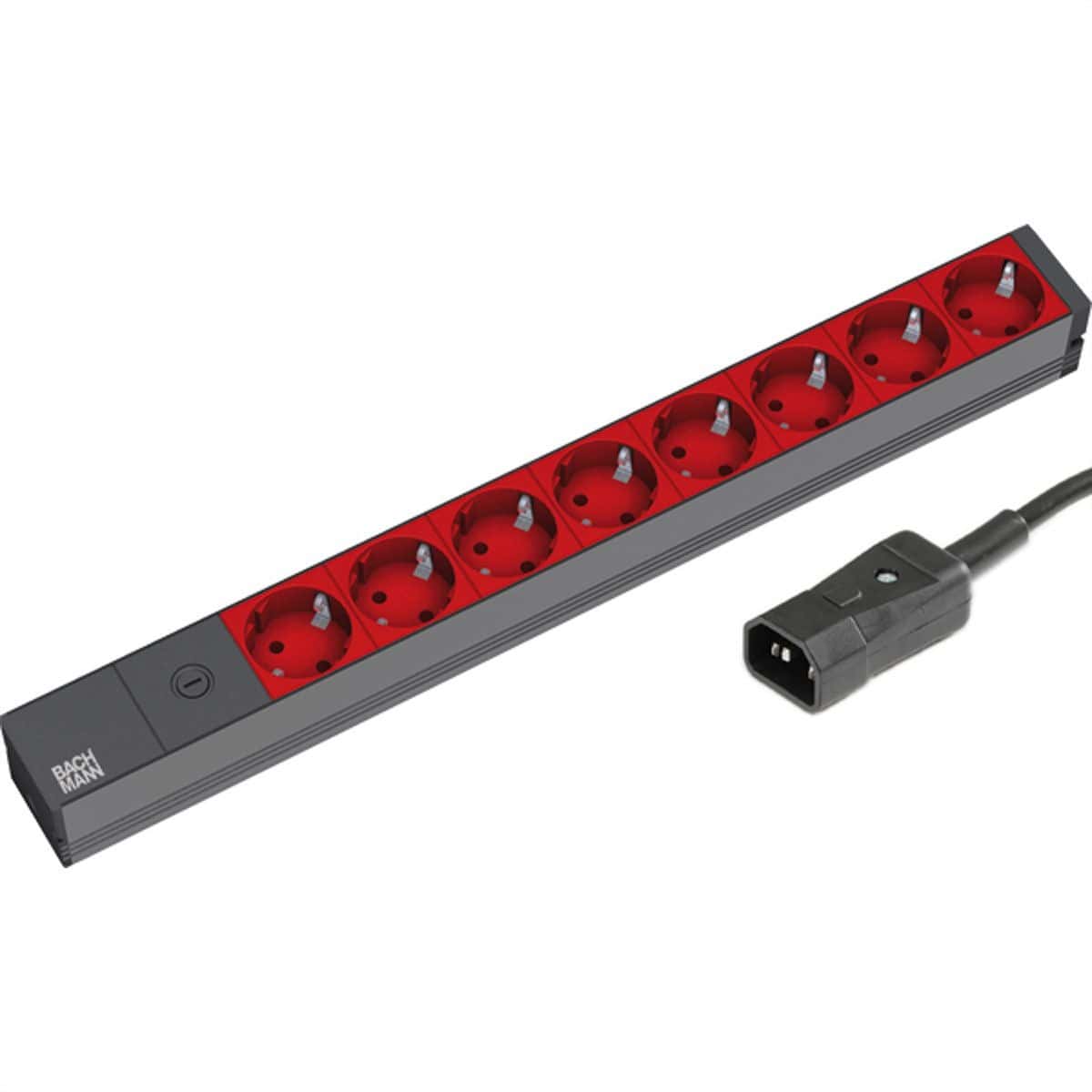 Bachmann 8-way power strip for UPS - reliable power supply
