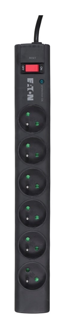 EATON PS6F - Surge protection power strip 6 UTE sockets - Safety for your devices