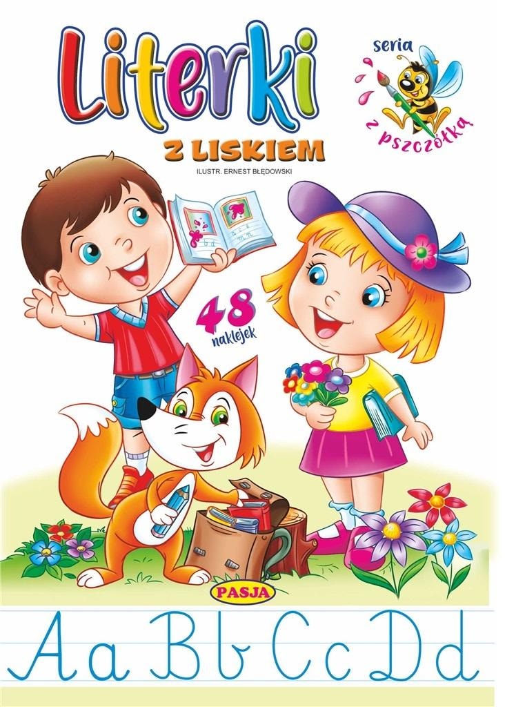 Literki z liskiem - Workbook for learning to write for children