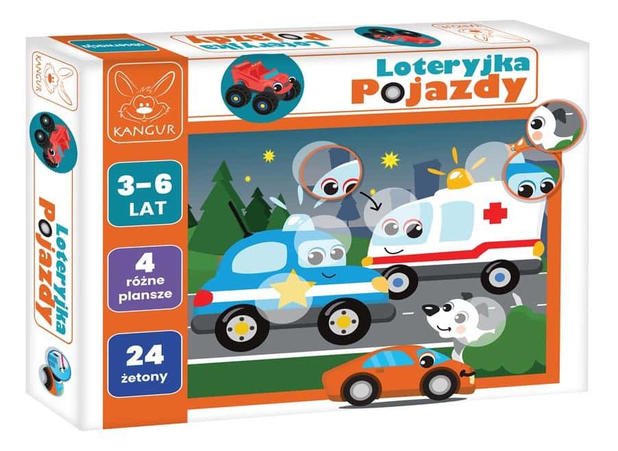 Lottery Vehicles - Educational game for children from 3 years old