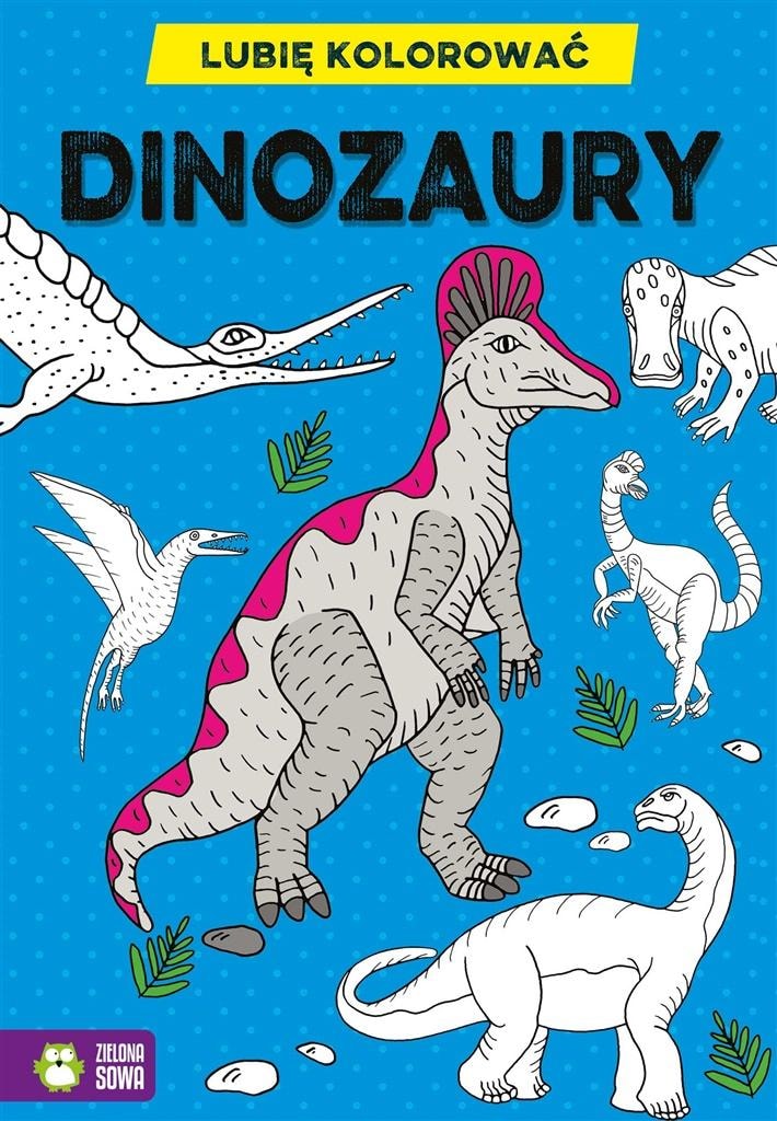 I Like to Color Dinosaurs - Coloring book for children