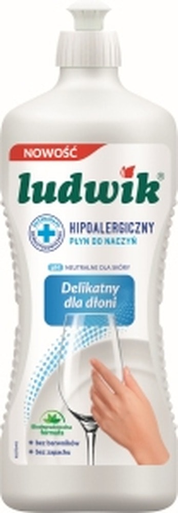 Ludwik Hypoallergenic Dish Soap 900ml - gentle and effective