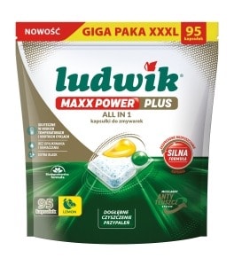Ludwik All in 1 Maxx Power Plus - Dishwasher Tablets 95 pieces