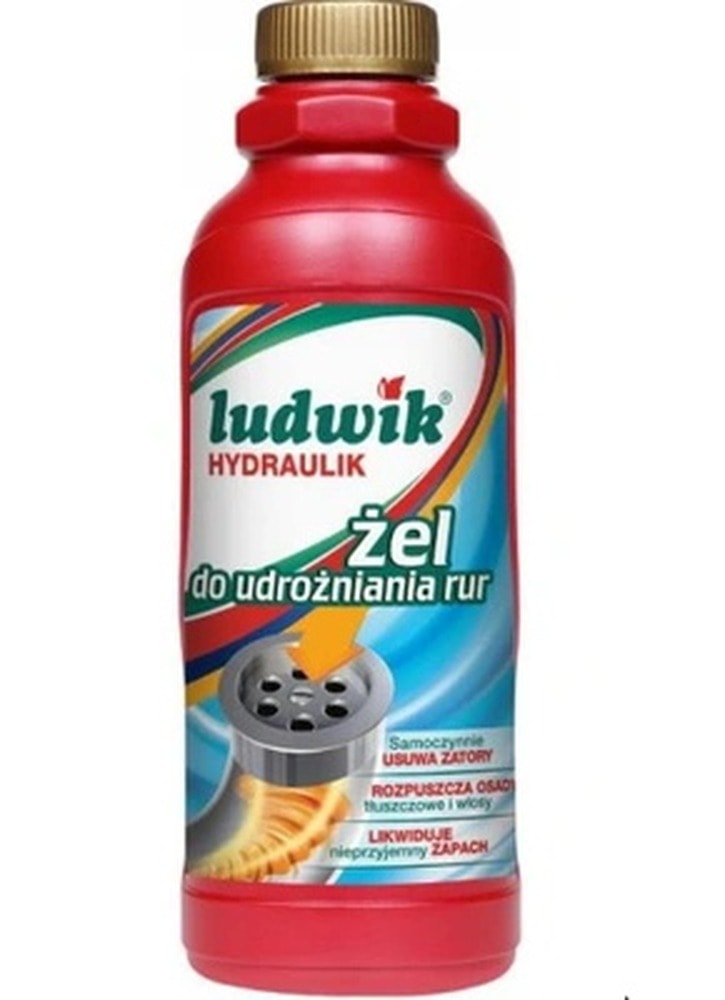 Ludwik Hydraulik - Drain cleaning gel 500g - effective and safe