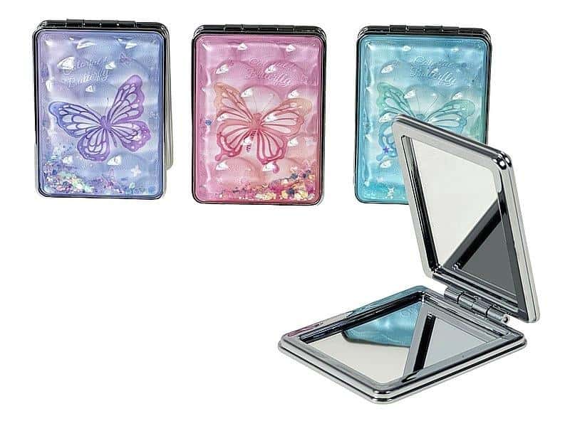 Double-sided mirror MIX - ideal for makeup and skincare