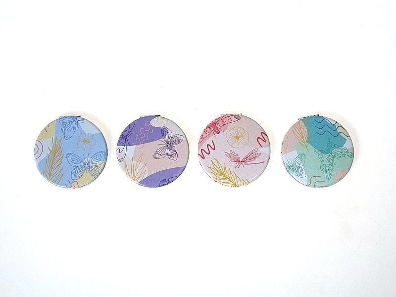 Double-sided mirror butterflies MIX - ideal for a purse