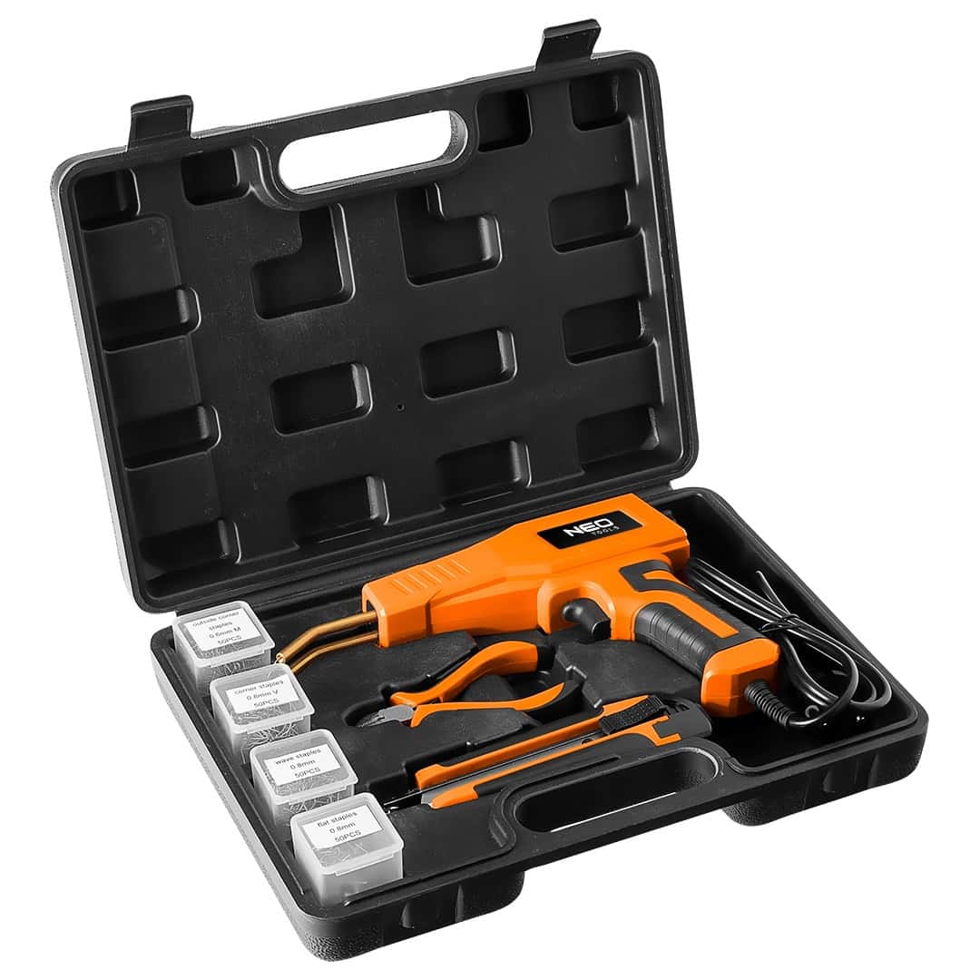 NEO TOOLS Plastic Welding Kit 50W - repair set with accessories