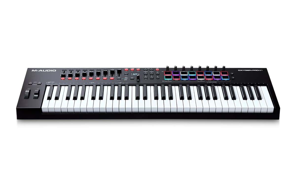 M-Audio Oxygen Pro 61 - USB MIDI Keyboard Controller for Professionals
