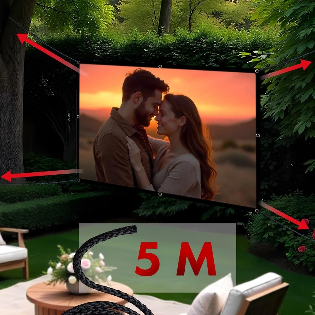 Maclean Projection Screen 84" - perfect for home cinema