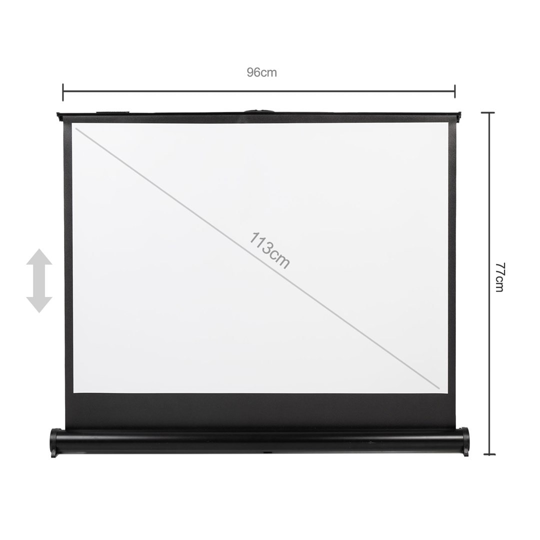 Maclean MC-961 Portable Projector Screen Desktop 45" - Compact and convenient