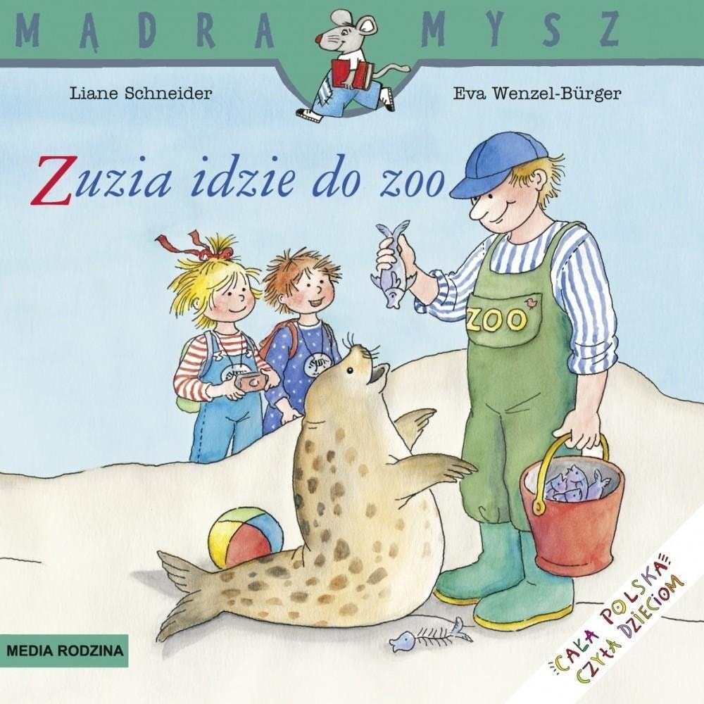 Smart Mouse Zuzia goes to the ZOO - an educational book for children