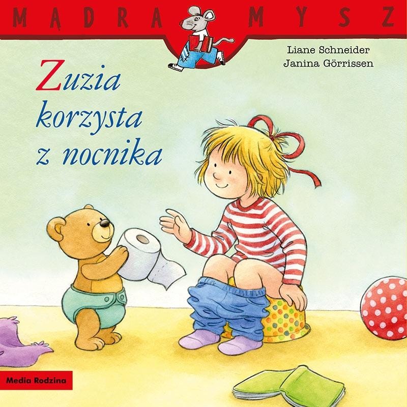 Wise Mouse Zuzia uses the potty - educational book