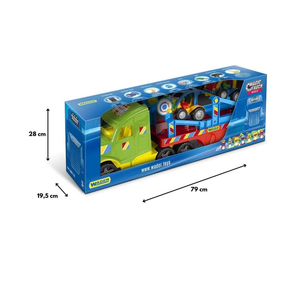 Wader Magic Truck Basic - Tow truck with buggy vehicles